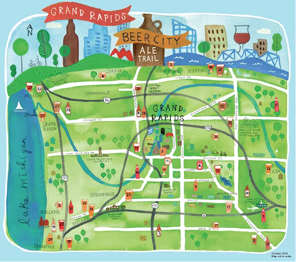 Beer City Ale Trail Grand Rapids