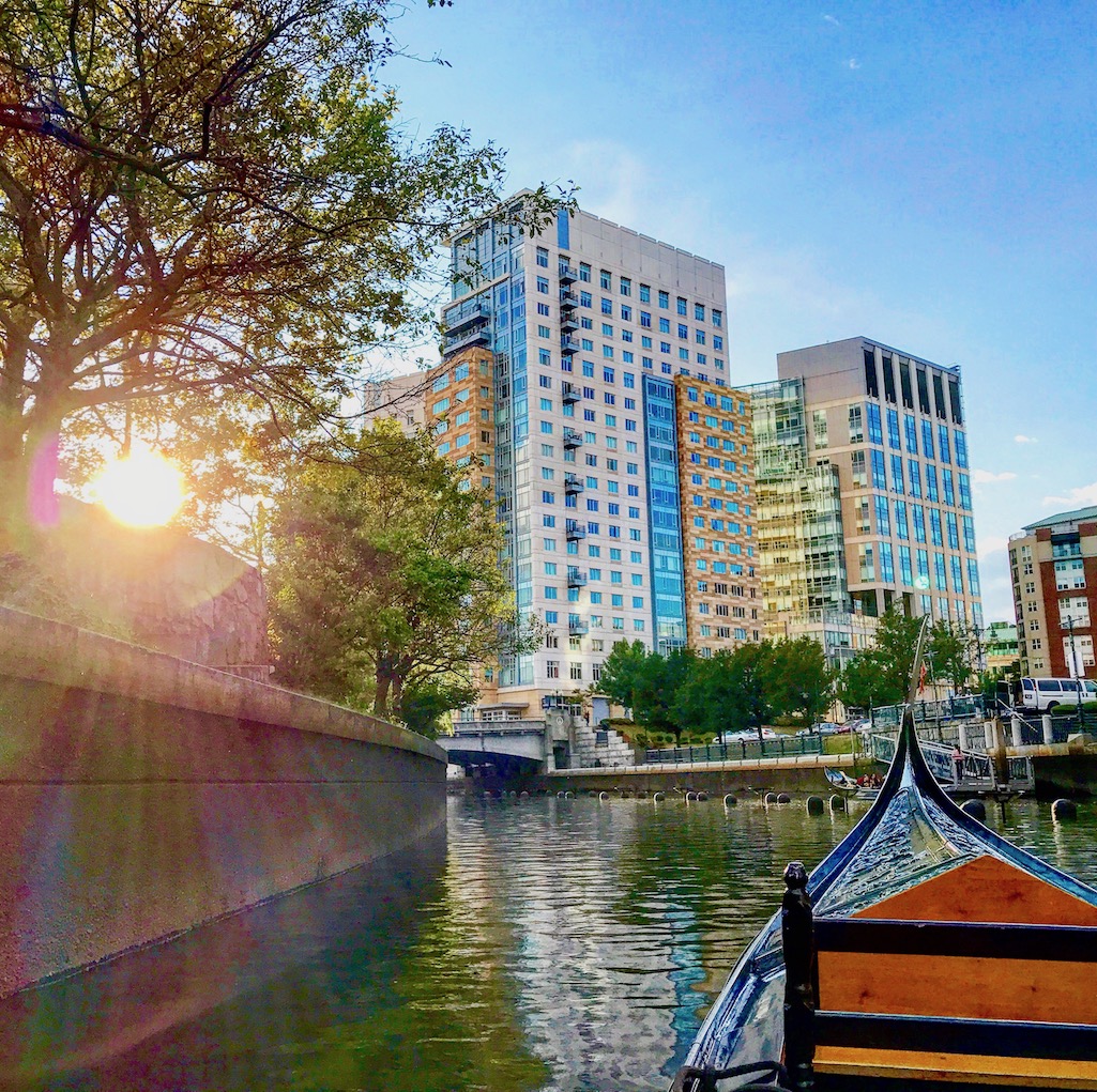 Gondola Ride in Providence Rhode Island