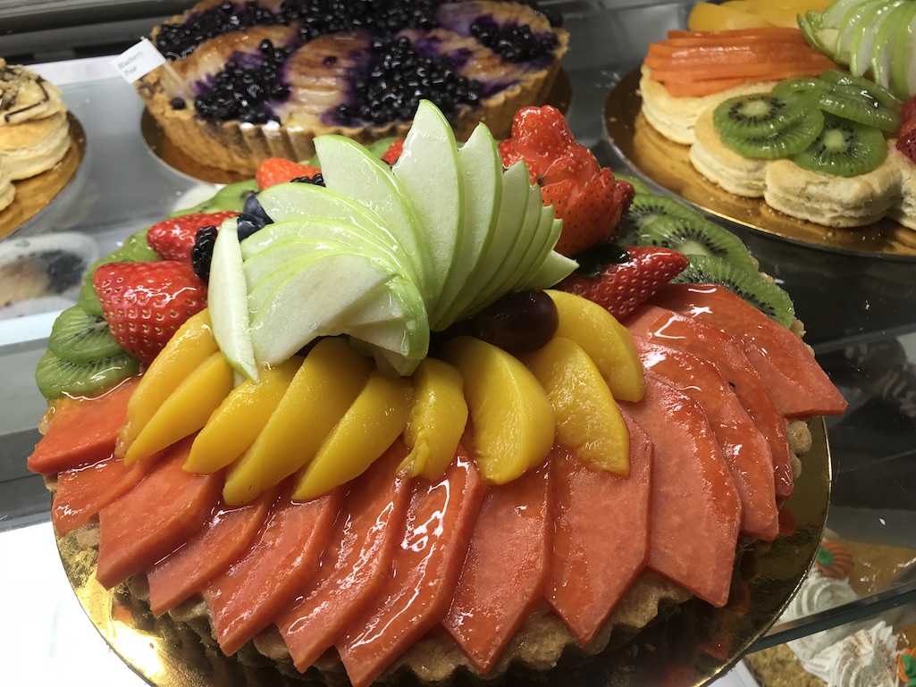 Fresh bakery items at Kings Hawaiian in Torrance, California