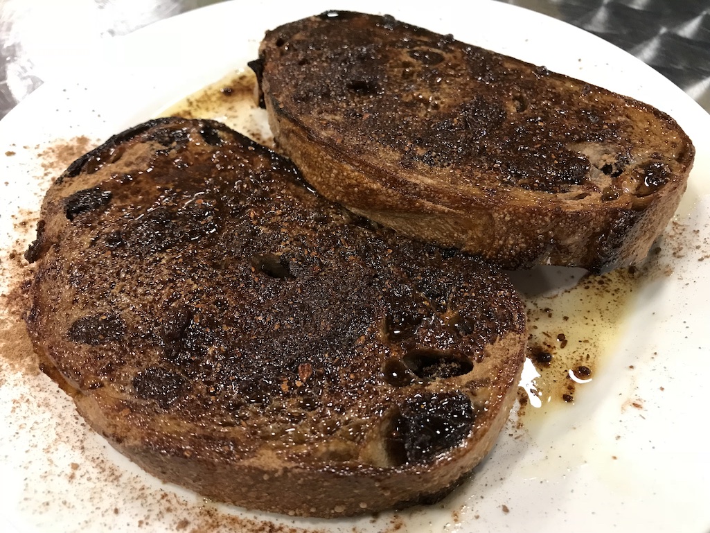 Portuguese Toast at Zingerman's Coffee Bar