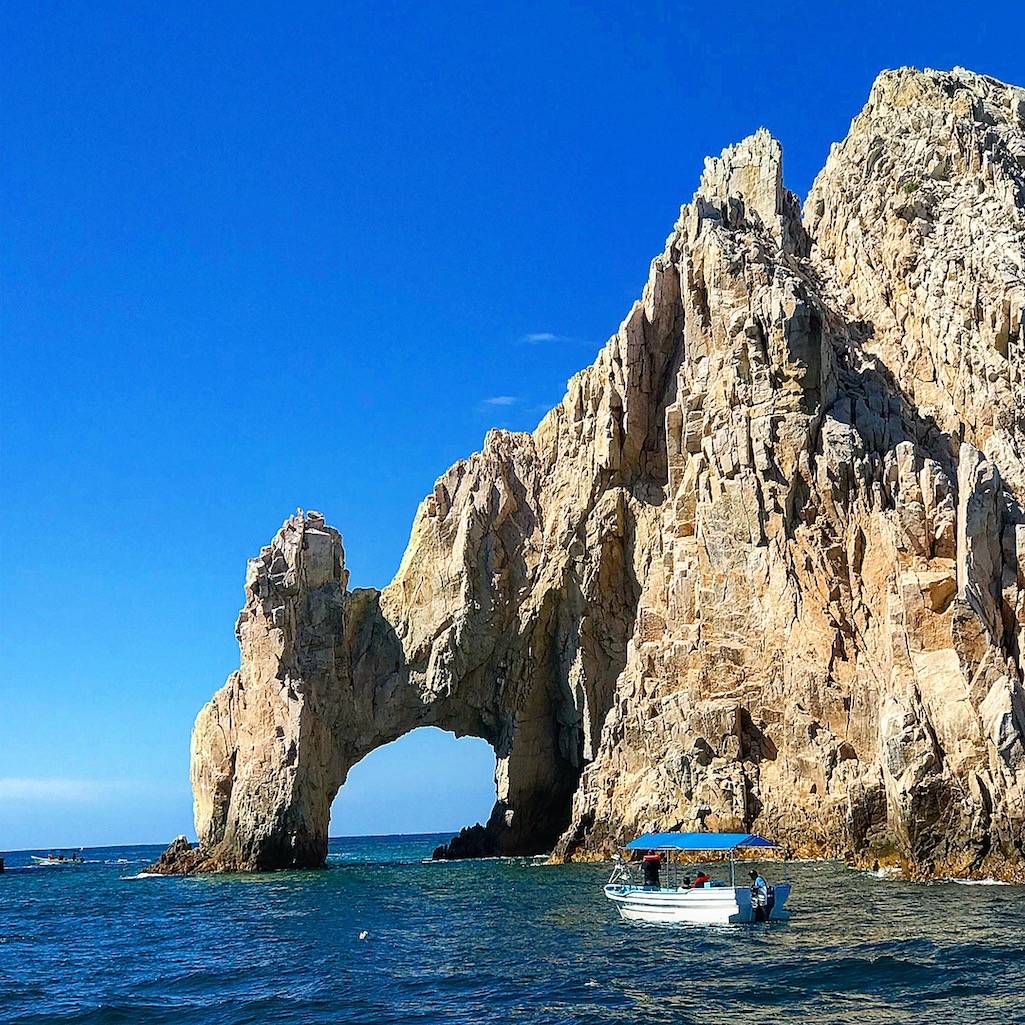 The iconic El Arco in Los Cabos Mexico