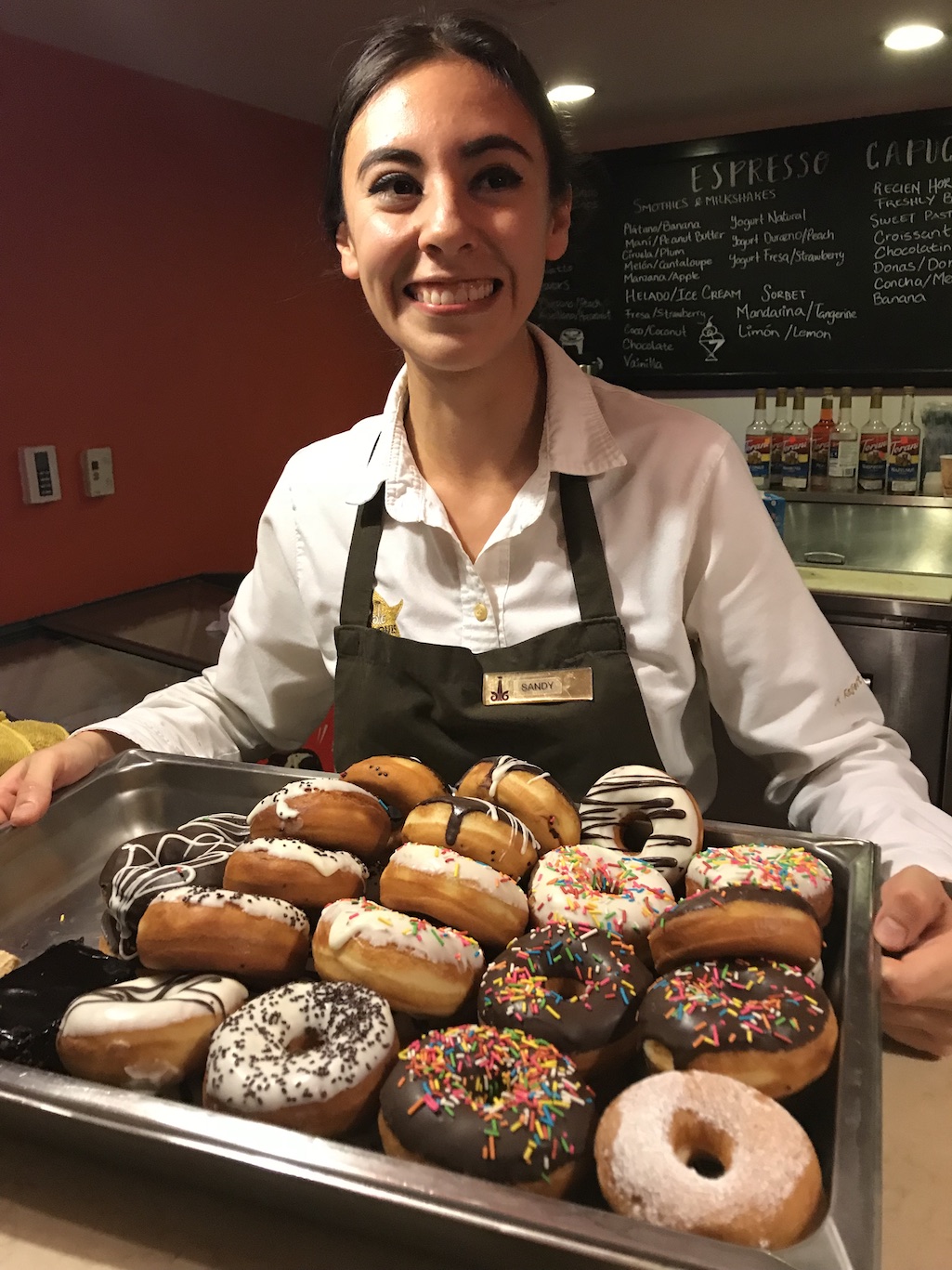 Fresh donuts every day at marquis los cabos
