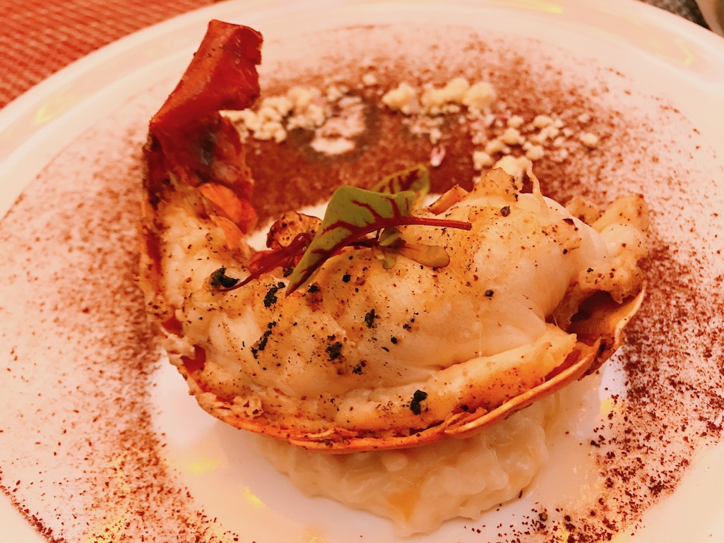 Lobster Dish at Tenangos Restaurant Los Cabos