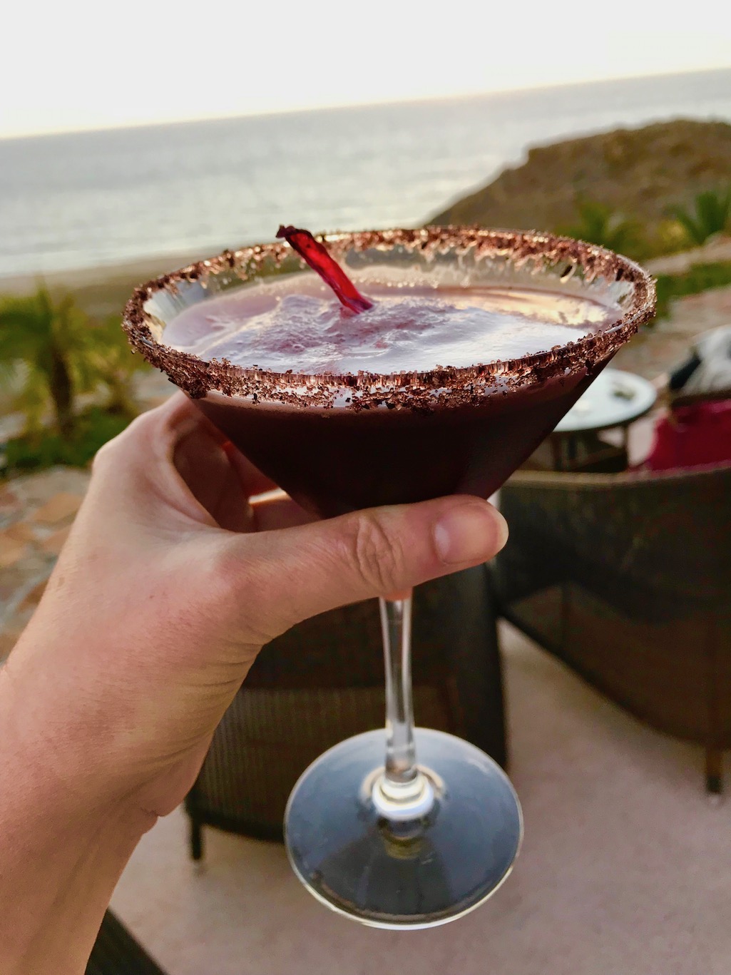 Sunset Cocktail at El Mirador Ocean View Los Cabos