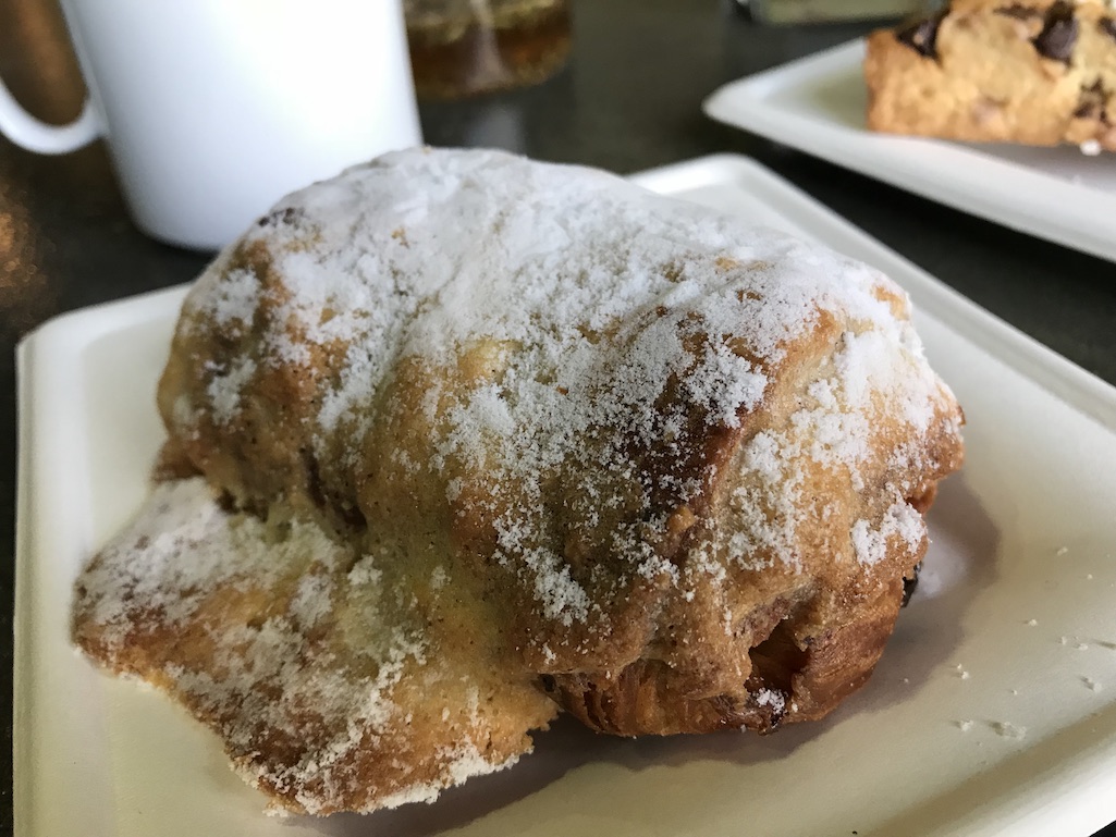 Almond Chocolate Croissant at The Grateful Table in Roseville, Mn