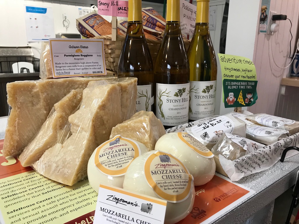 ZIngerman's Cheeses at the Creamery