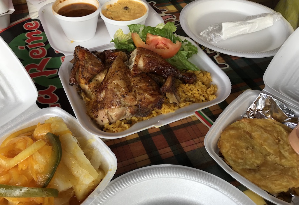 La Reine Chicken Shack St. Croix Plates