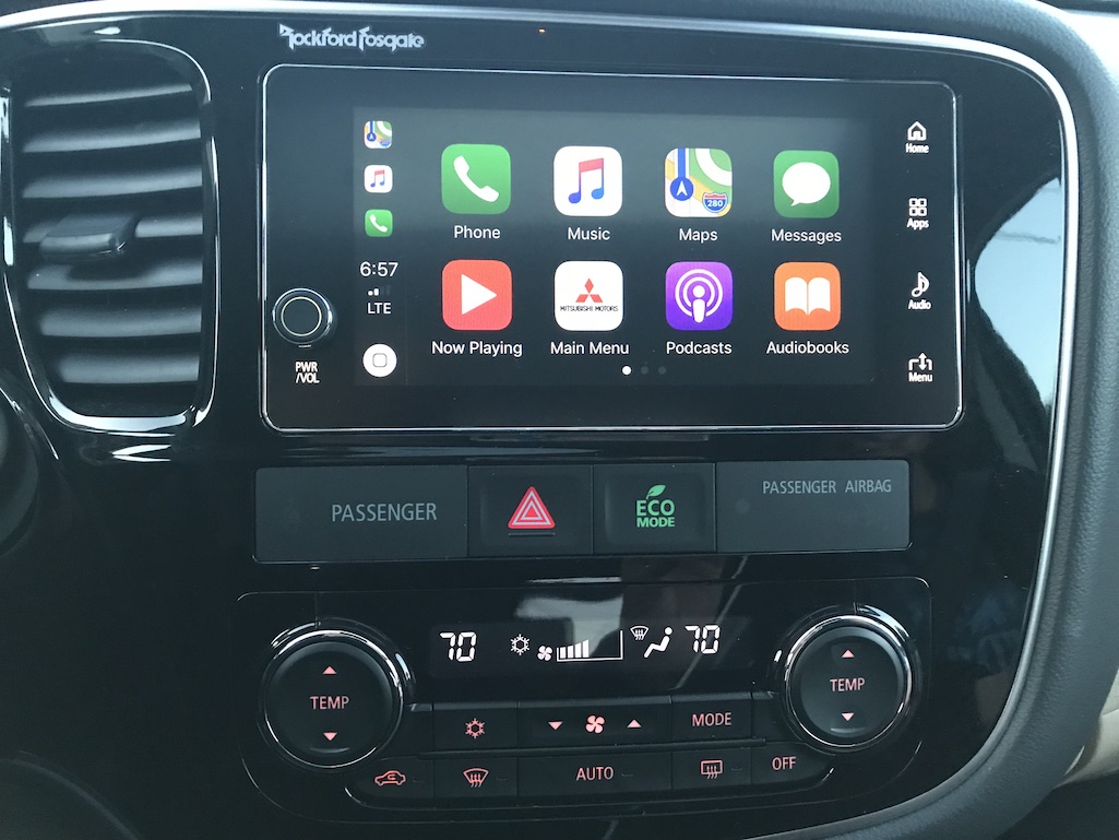 Outlander Dashboard Audio Control