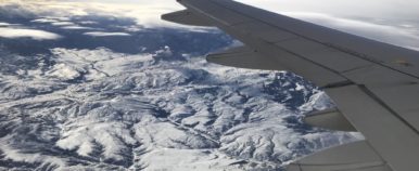 Travel Planning Plane ride window view flying