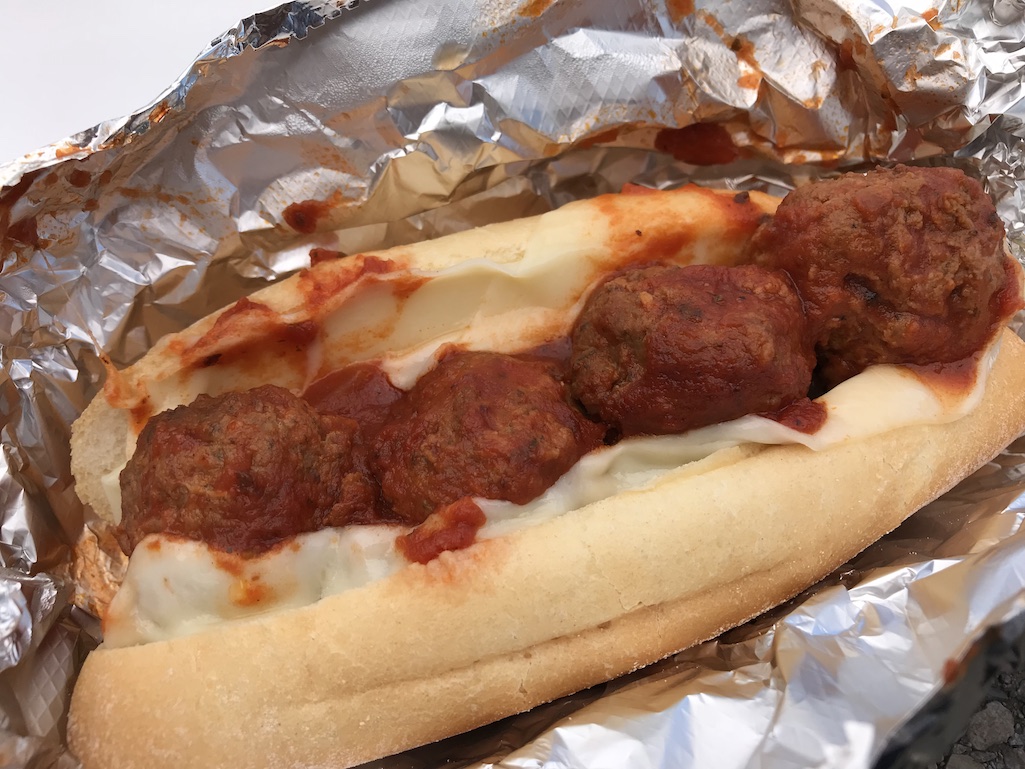 Tenutas Meatball Sandwich Kenosha WI