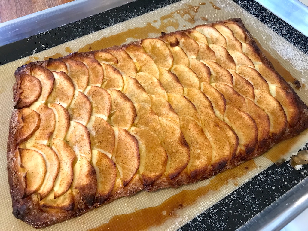 Tarte Fine Aux Pommes Dessert at Good Stock Farm