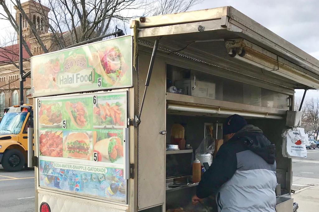 Halal Food Cart in Amherst Massachusetts Hampshire County