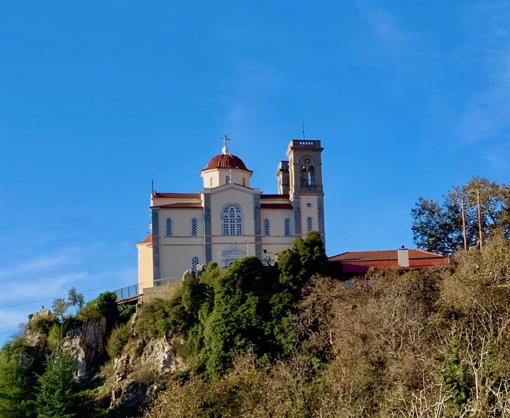 Aigios Giorgios Cathedral in Piana Greece