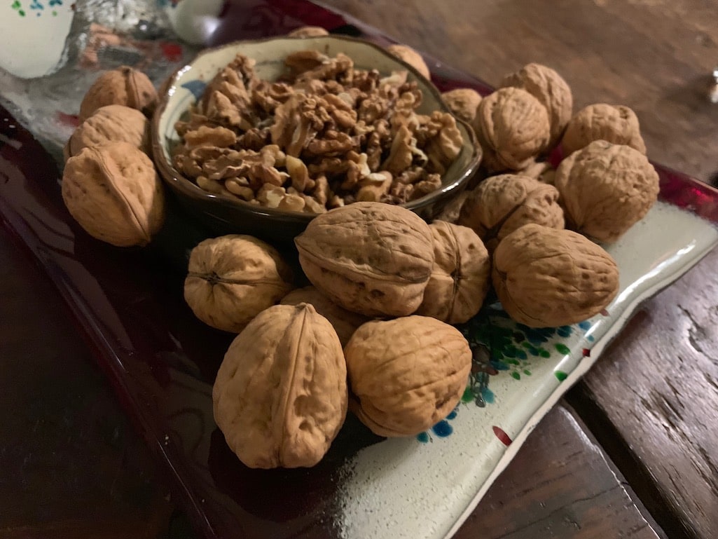 Arcadian Walnuts in Piana Greece