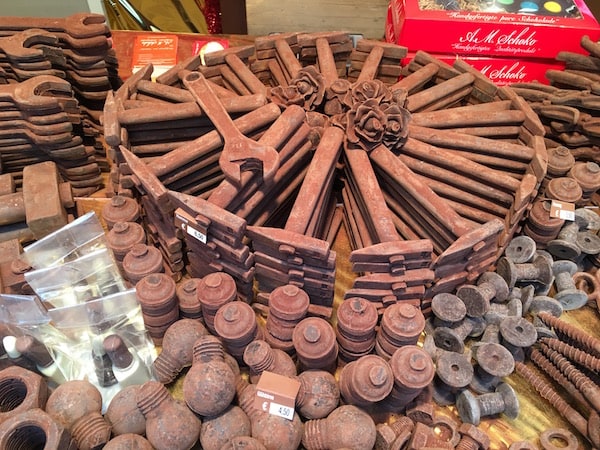 Chocolate at the Tubingen Choco'ART Christmas Market