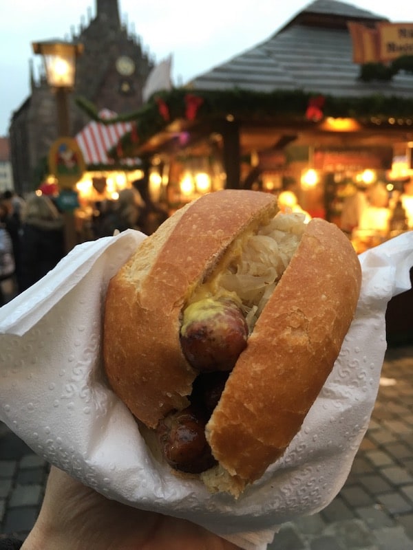 Nuremberg Sausages Christmas Market 