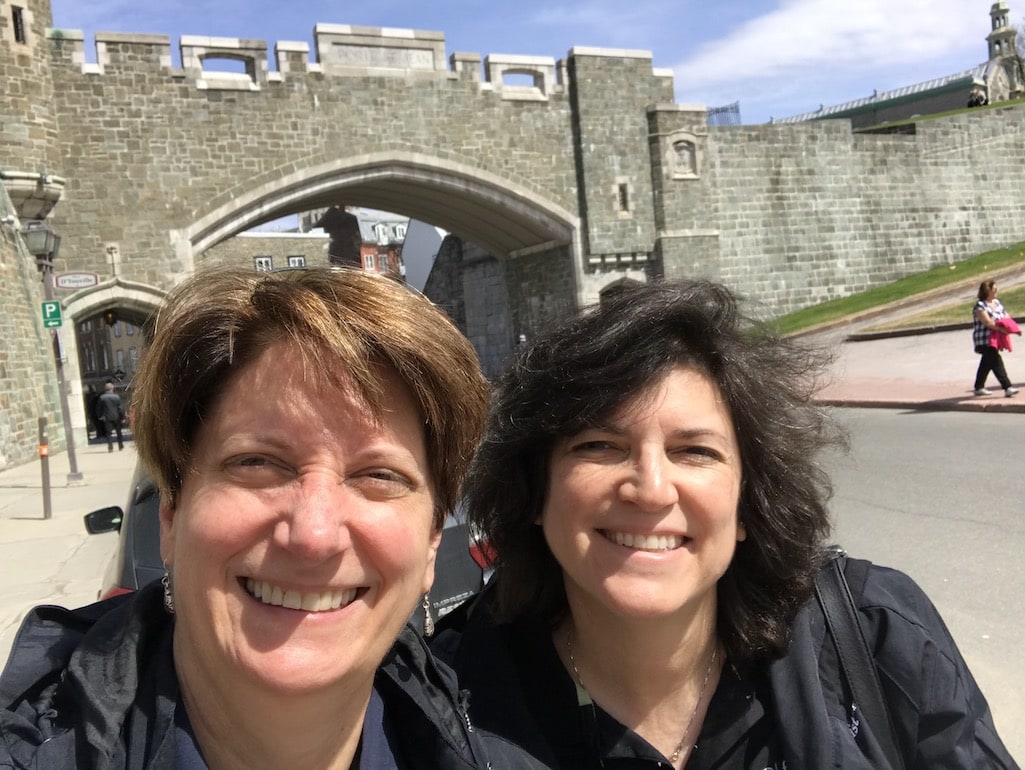 Sue and Diana Food Travelist in Quebec City Food travel