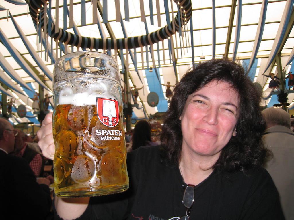 Prost Diana Laskaris At Oktoberfest Munich