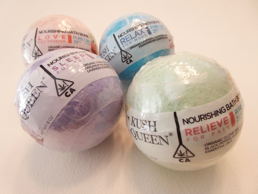 Kush Queen CBD Bath Bombs Valentines Day Gift Guide