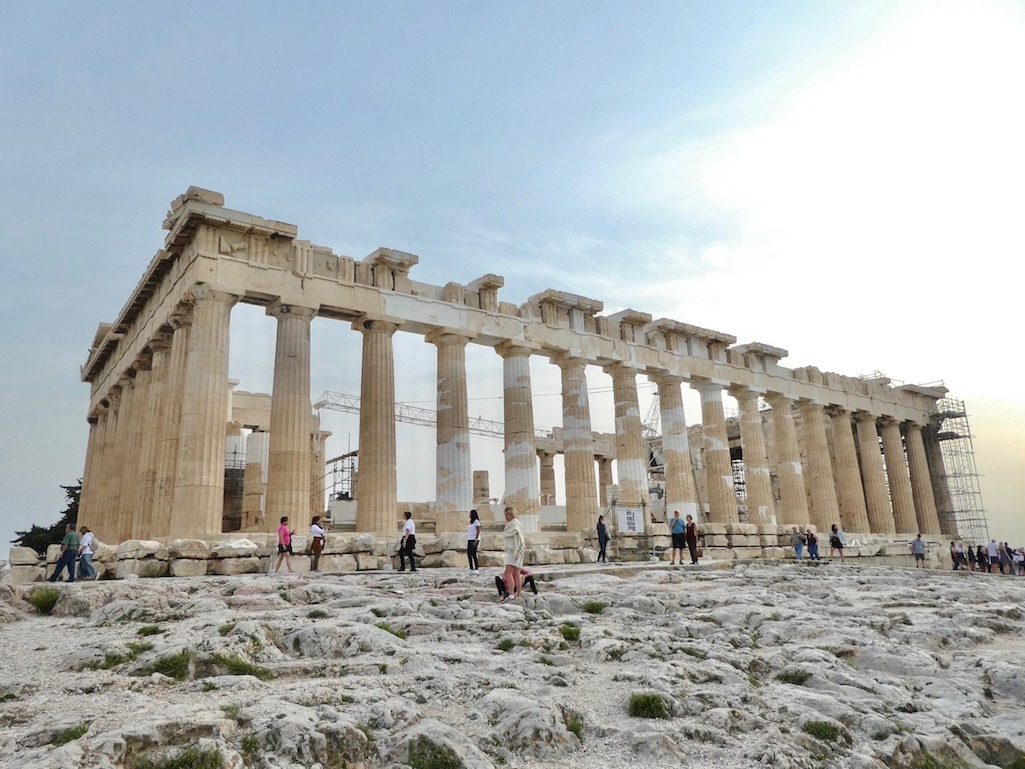 Acropolis in Athens Greece