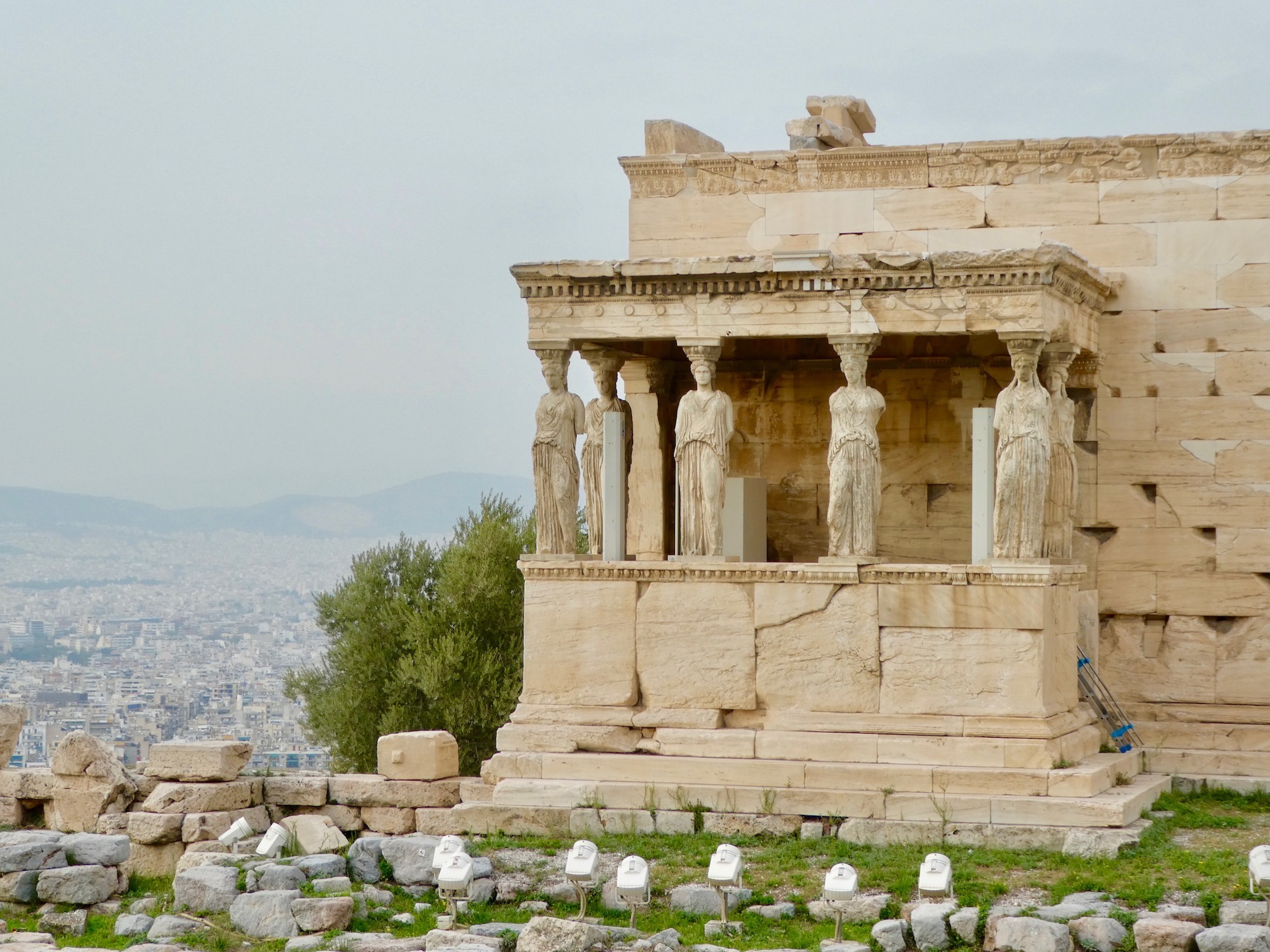 Porch of the Maidens Acropolis Athens Greece