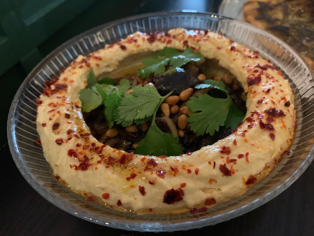 Mushroom Hummus Suraya Philladelphia Philly Food