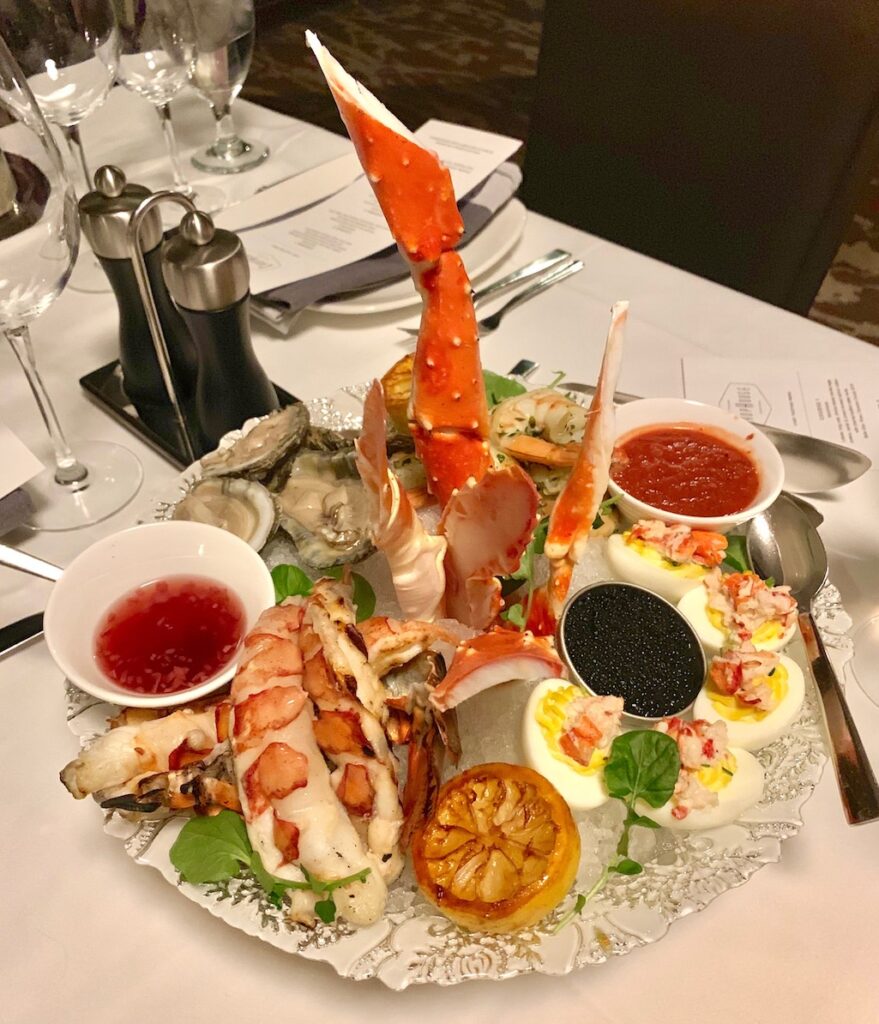 Seafood platter at Grand Geneva Food Travelist