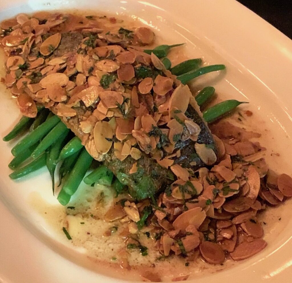 Trout Almondine Parc Philly Food