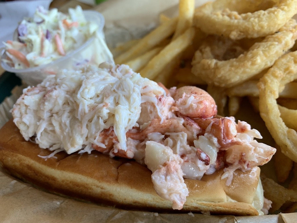 Crabster Sandwich at Morse's Cribstone Grill Brunswick