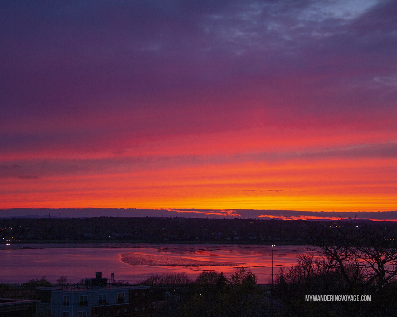 Portland Sunset Sumner Park