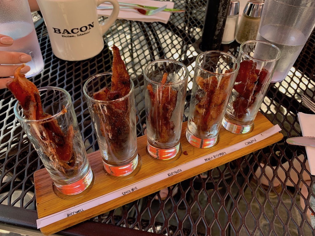 Bacon Flight at Bacon Boise Idaho