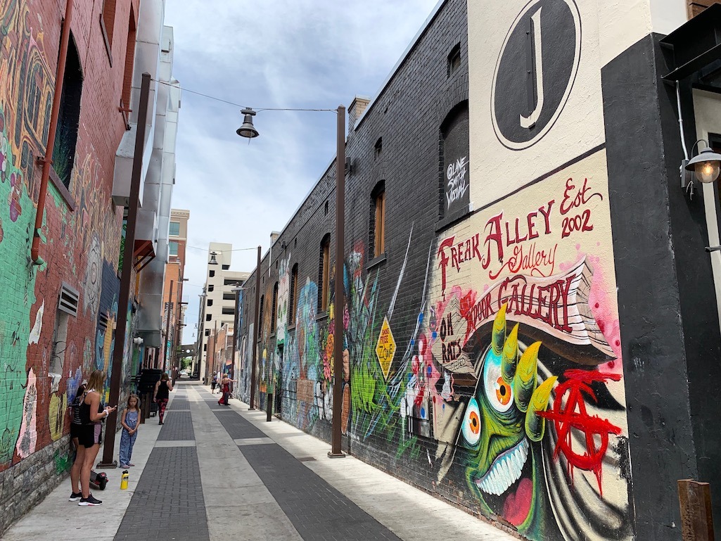 Freak Alley Street Shot Boise Idaho