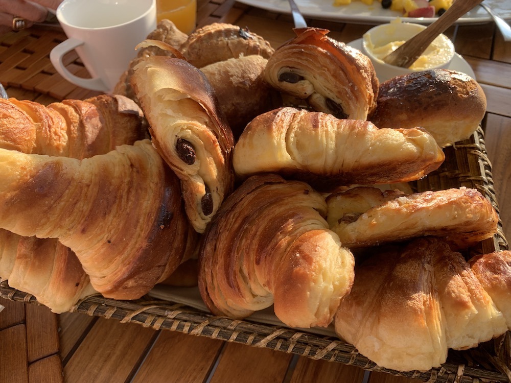 Croissants and Pain au chocolat European Waterways