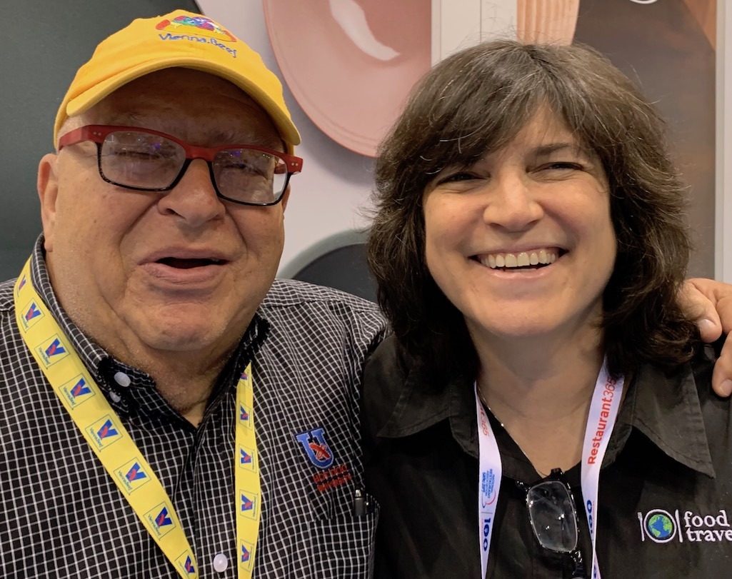 Diana Laskaris and Mark Reitman from Vienna Beef