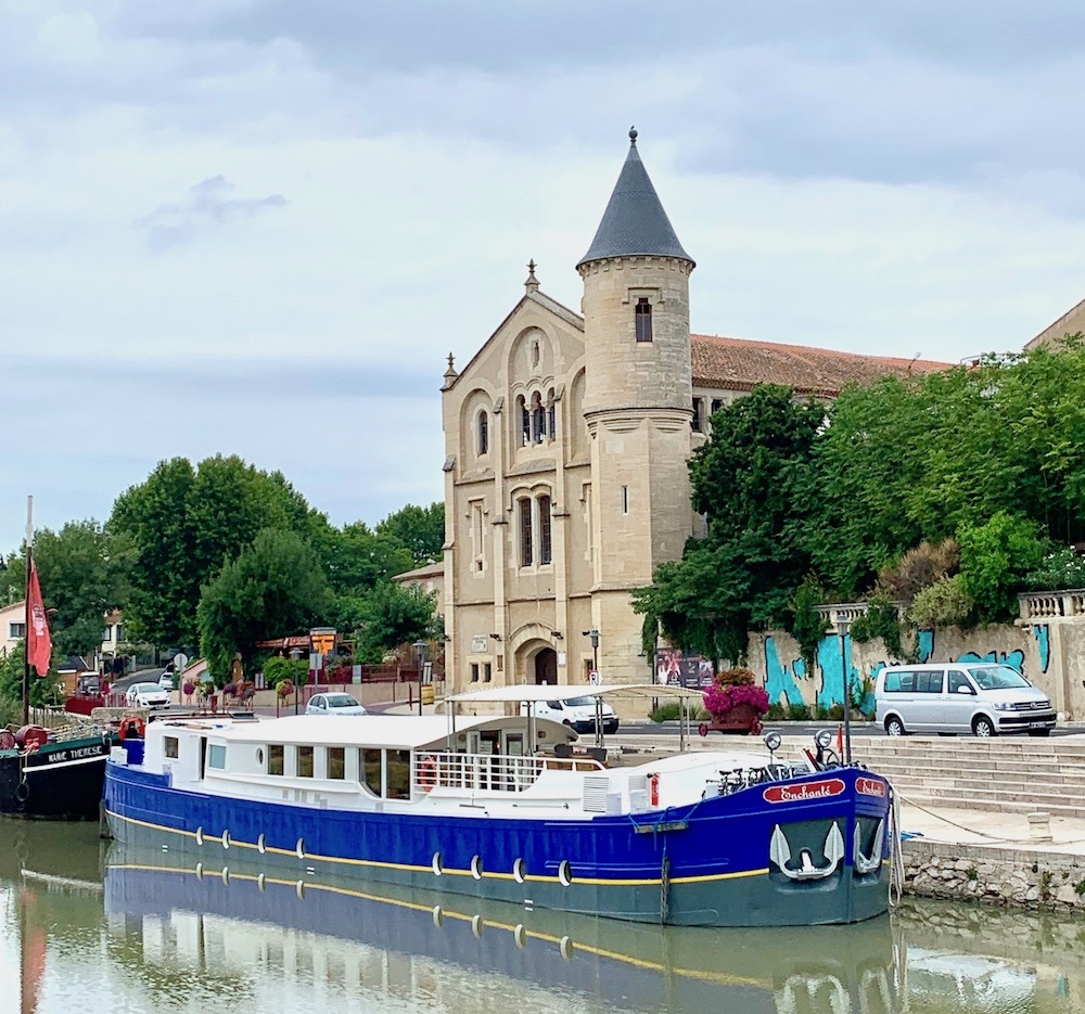 Enchante docked at Salleles European Waterways