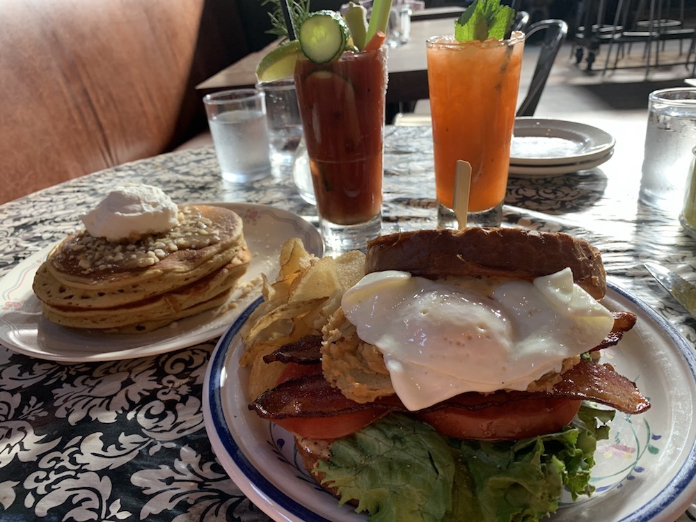 Brunch at Whiskey Cake plano texas