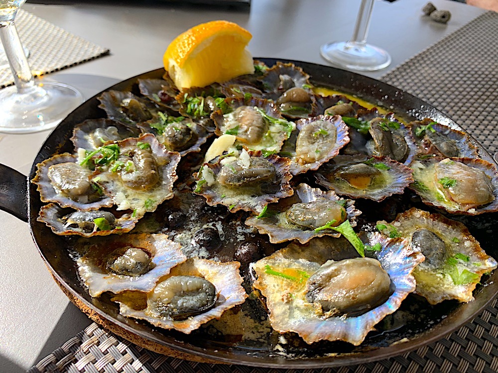 Platter of Limpets in Madeira