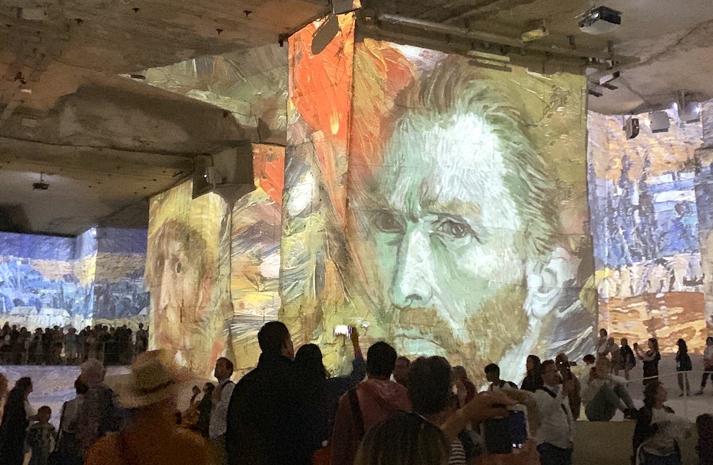 Van Gogh Carrieres de Lumieres Les Baux France Bst Places To Visit for Food Travel