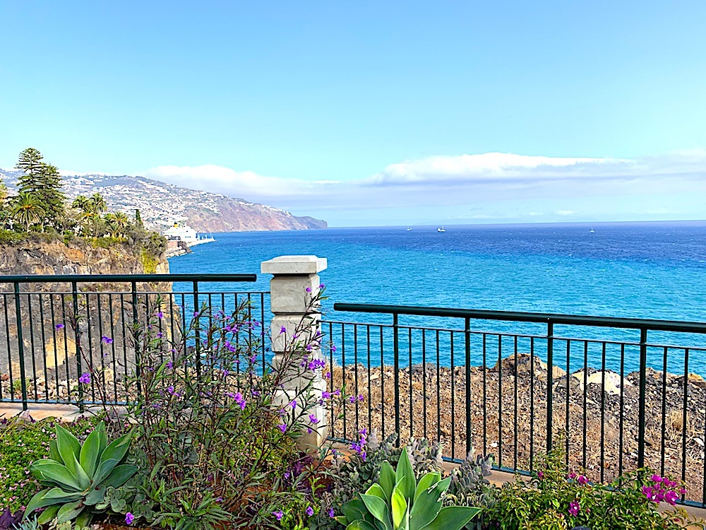 View from Les Suites at The Cliff Bay Madeira Portugal