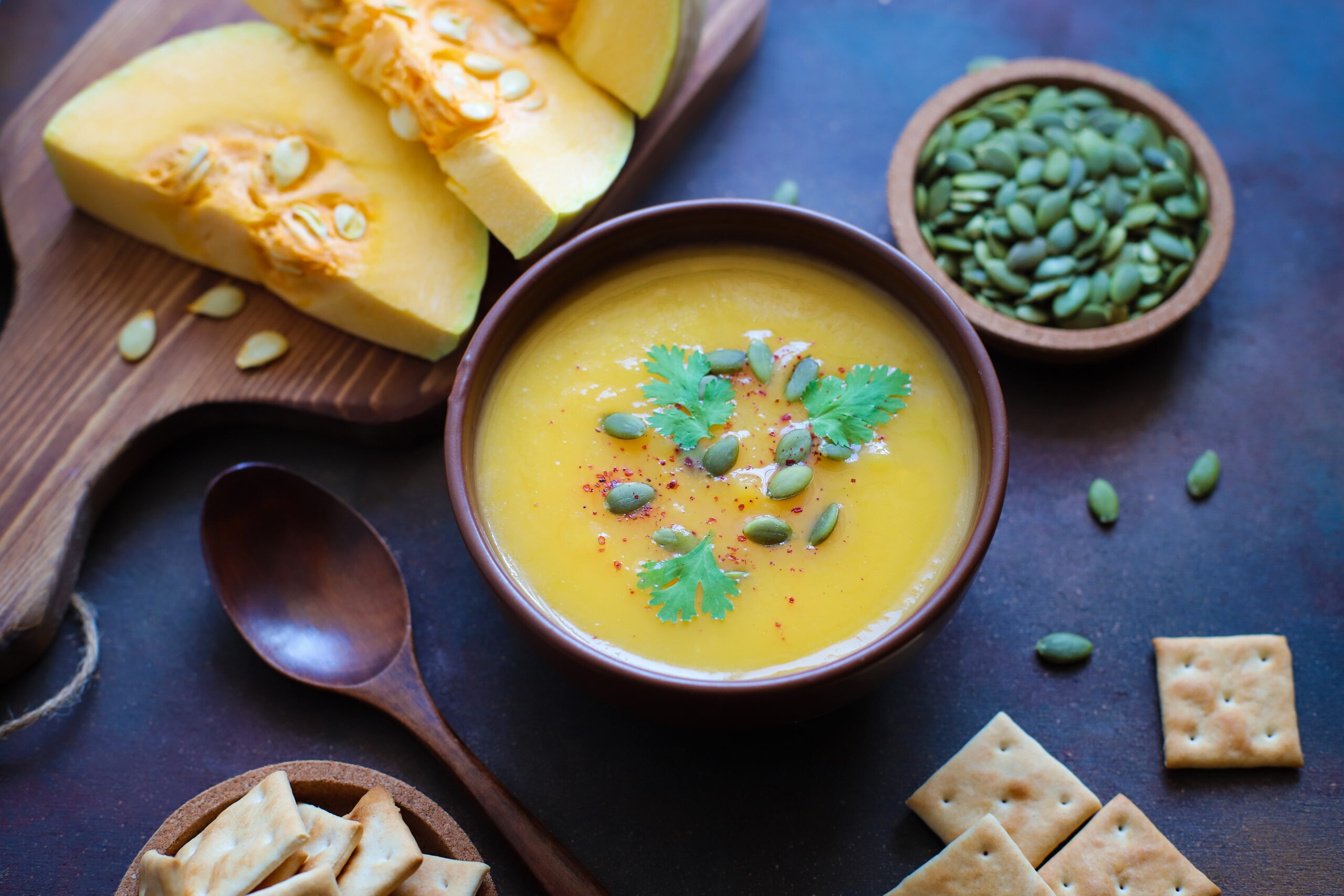 Healthy Hearty Butternut Squash Soup