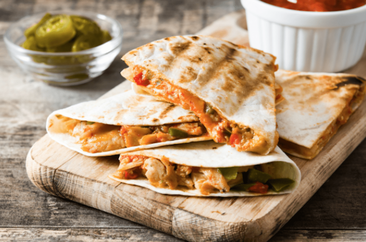 Chicken Quesadilla Platter