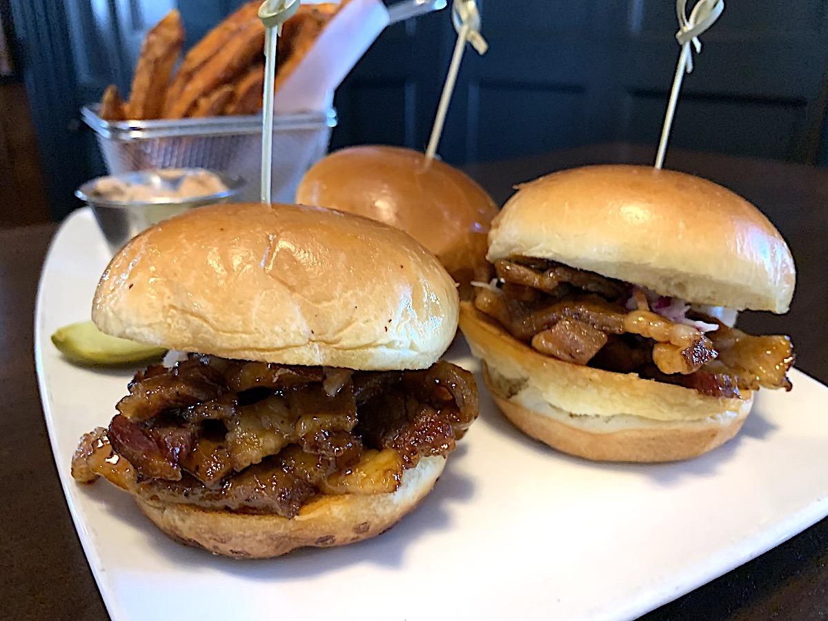 Short Rib Slider Sandwich The Beloit Club