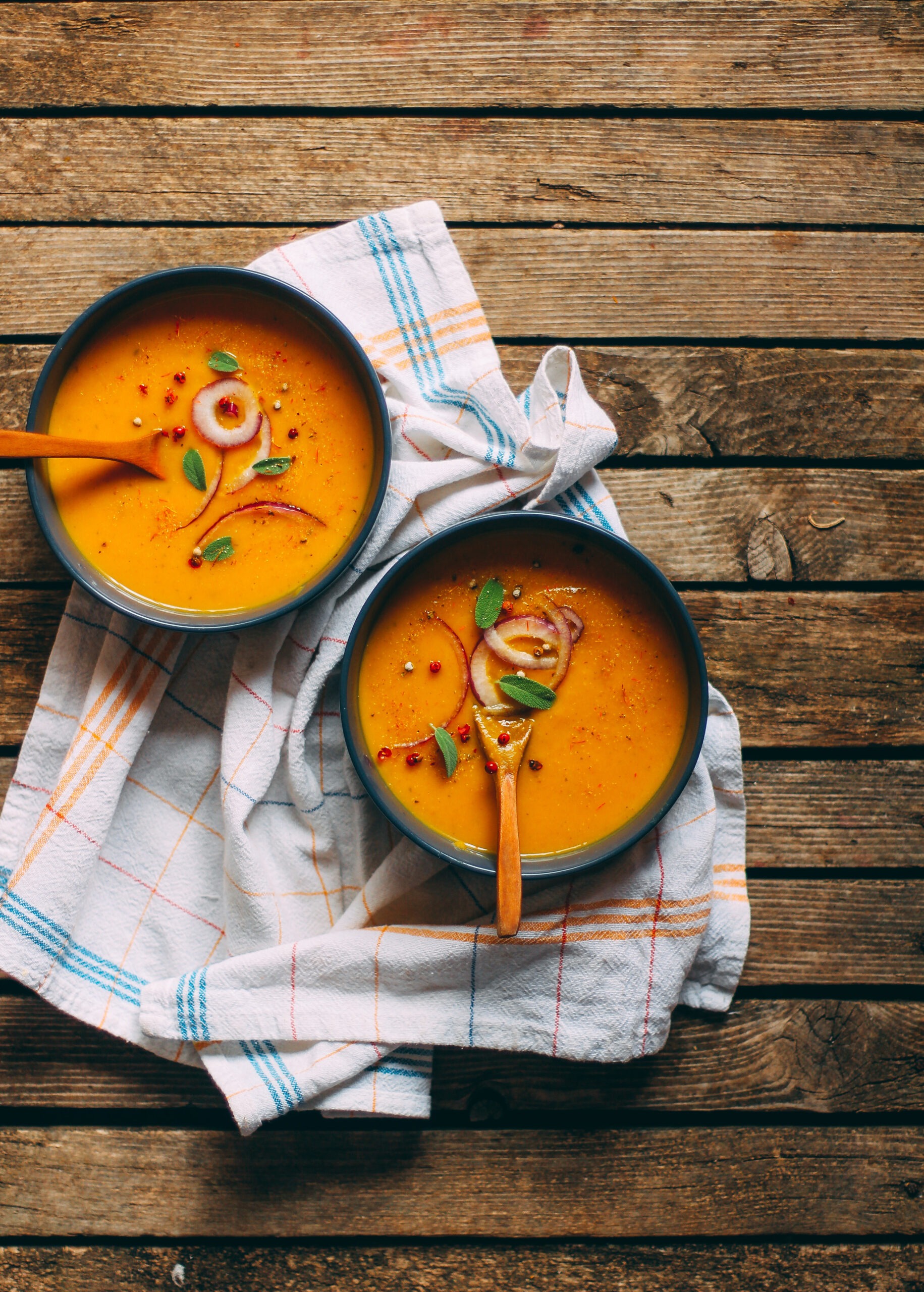 Soup With Onions And Herbs