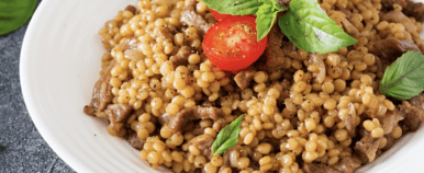 Add Meat Chicken Nuts And Spices