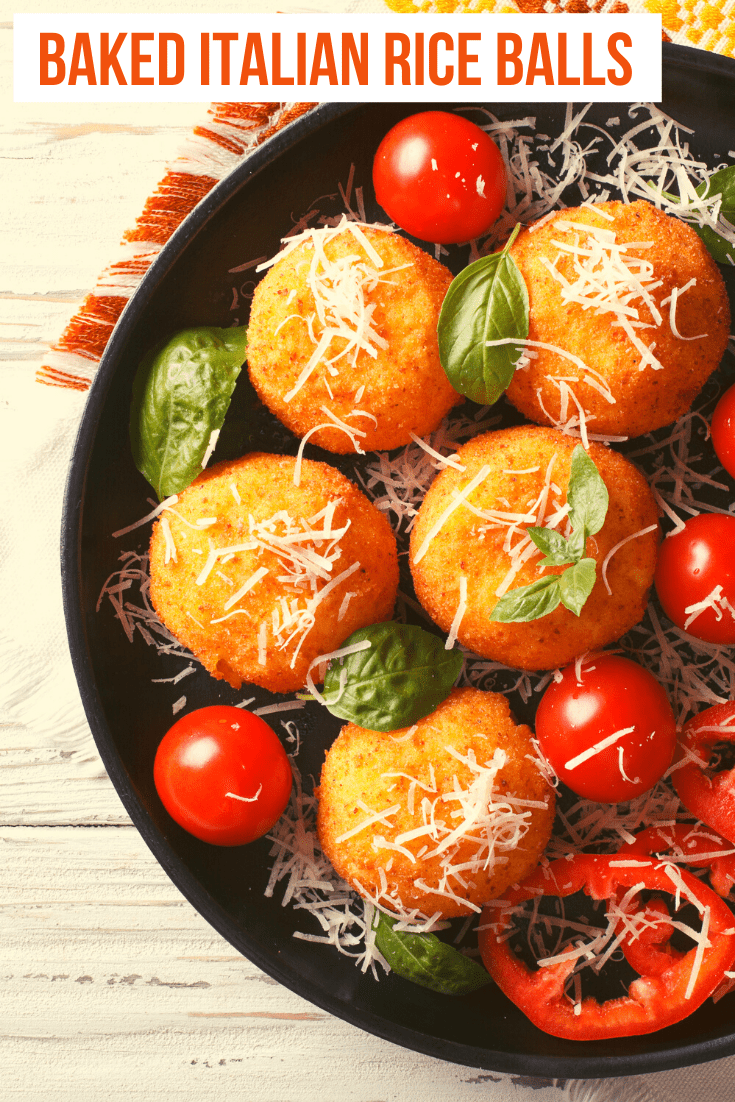 Baked Italian Rice Balls Easy Baked Arancini From Your Oven