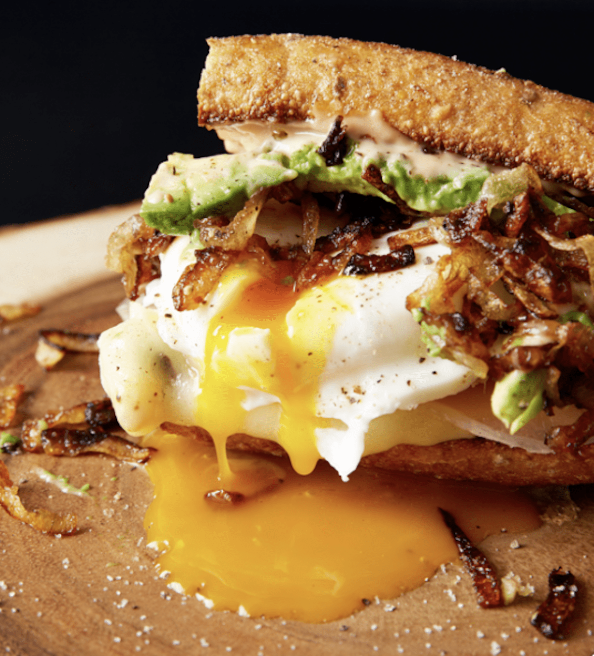 Broken Yolk Is Tasty And Fun egg sandwich