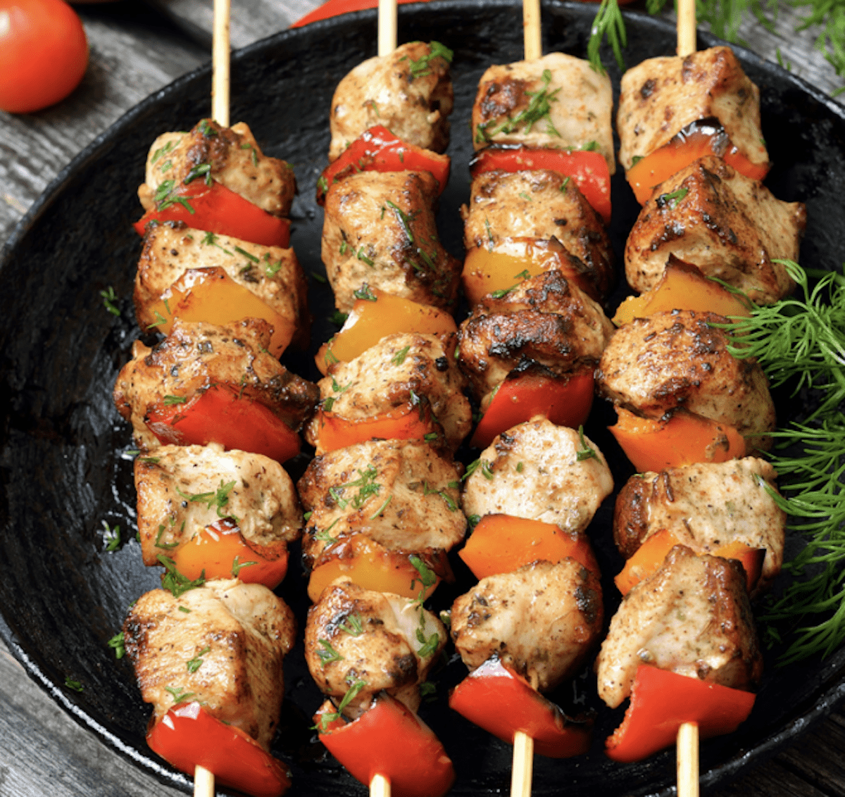 Easy Chicken Kebab Recipe - Food Travelist