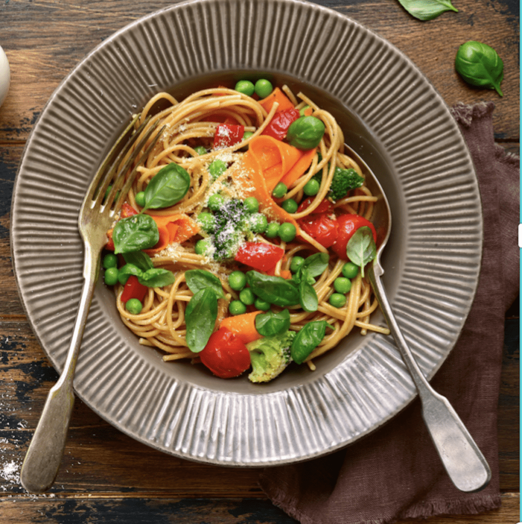 Delicious Pasta With Veggies