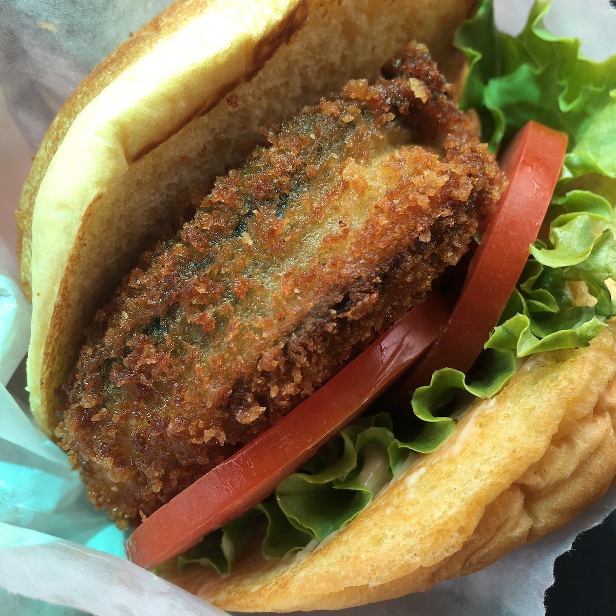 Eggplant Parm Sandwich Or Breaded Eggplant Burger