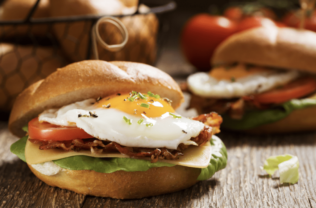 Gorgeous Fried Egg Sandwich